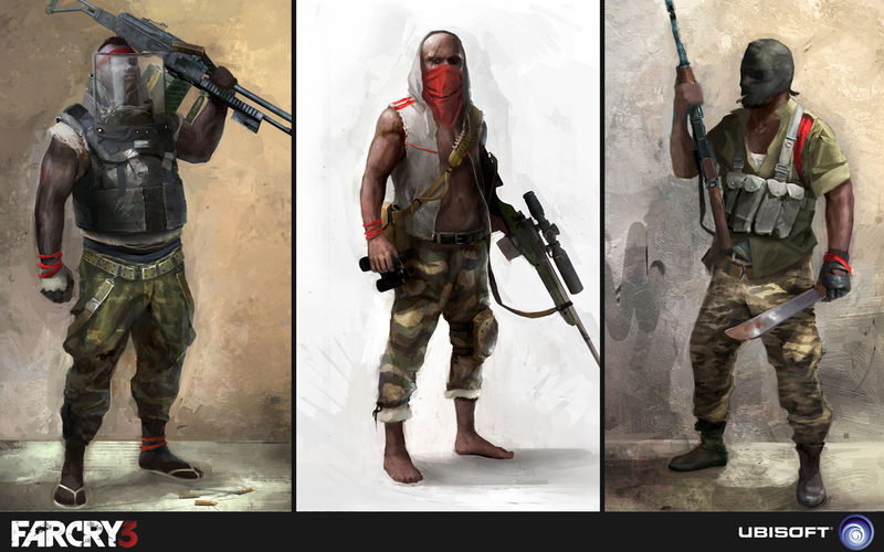 Illustration for article titled Everyone In Far Cry 3 Looks Absolutely Crazy. Everyone.